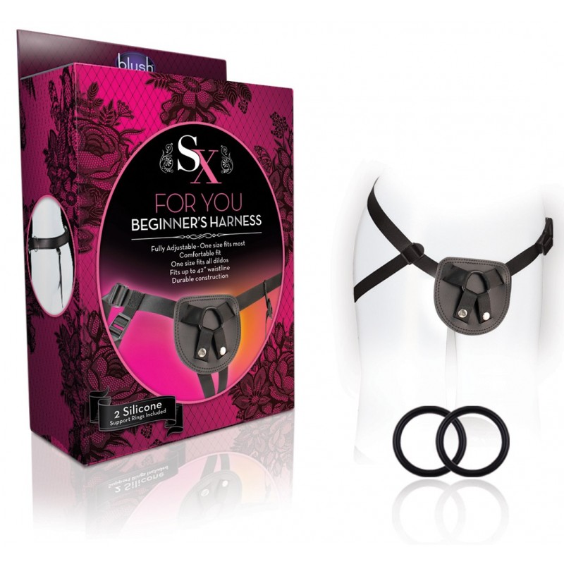 SX For You Beginners Harness - Black